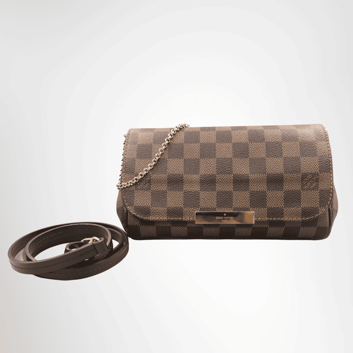 Louis Vuitton Favorite PM Damier Ebene Shoulder Bag