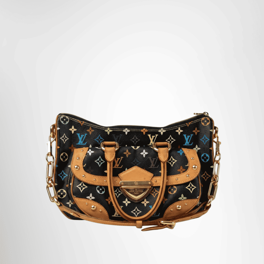 Louis Vuitton Preowned Luxury Bag Monogram Multicolor Rita Bag Front View