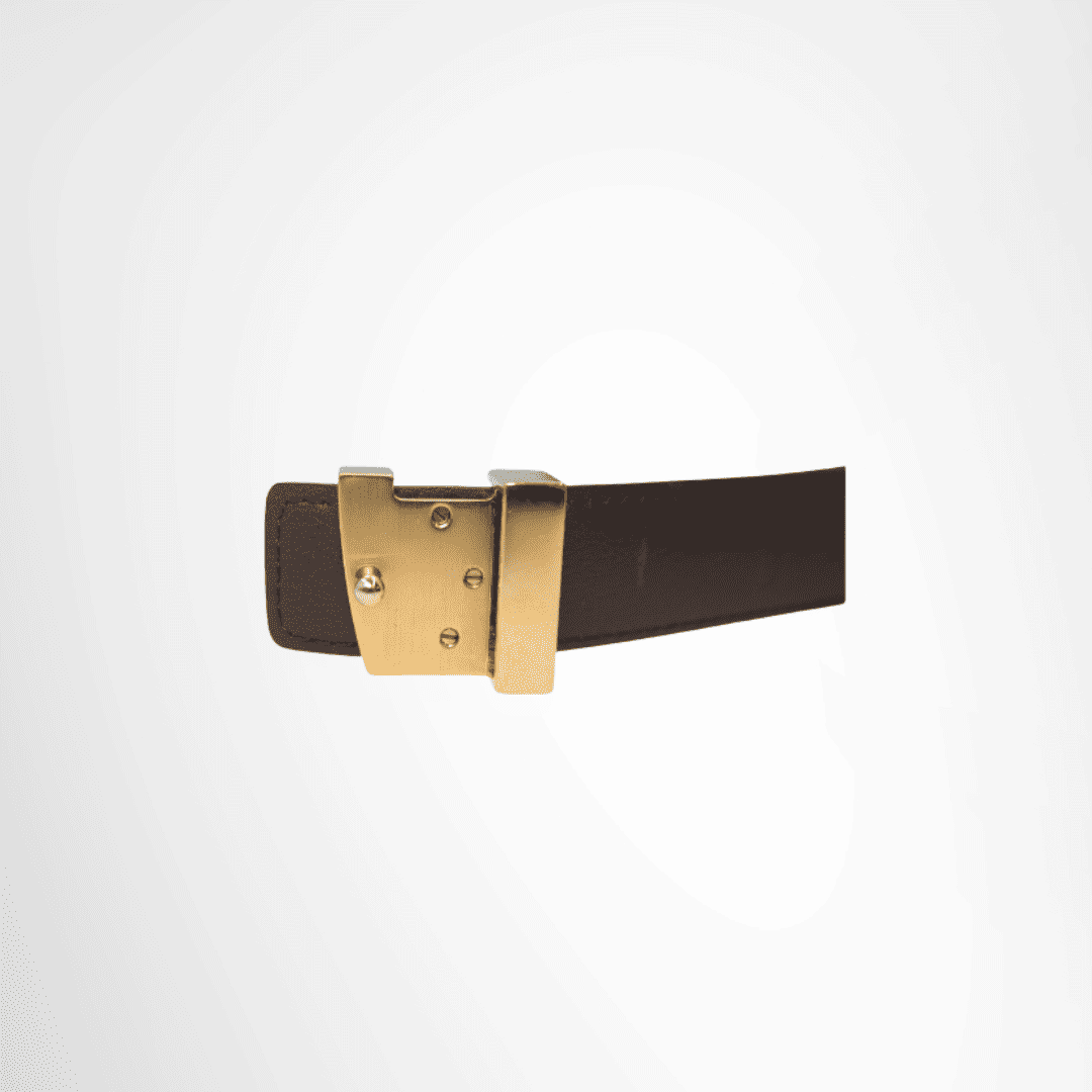 Louis Vuitton Damier Ebene LV Initiales Belt – 80 cm