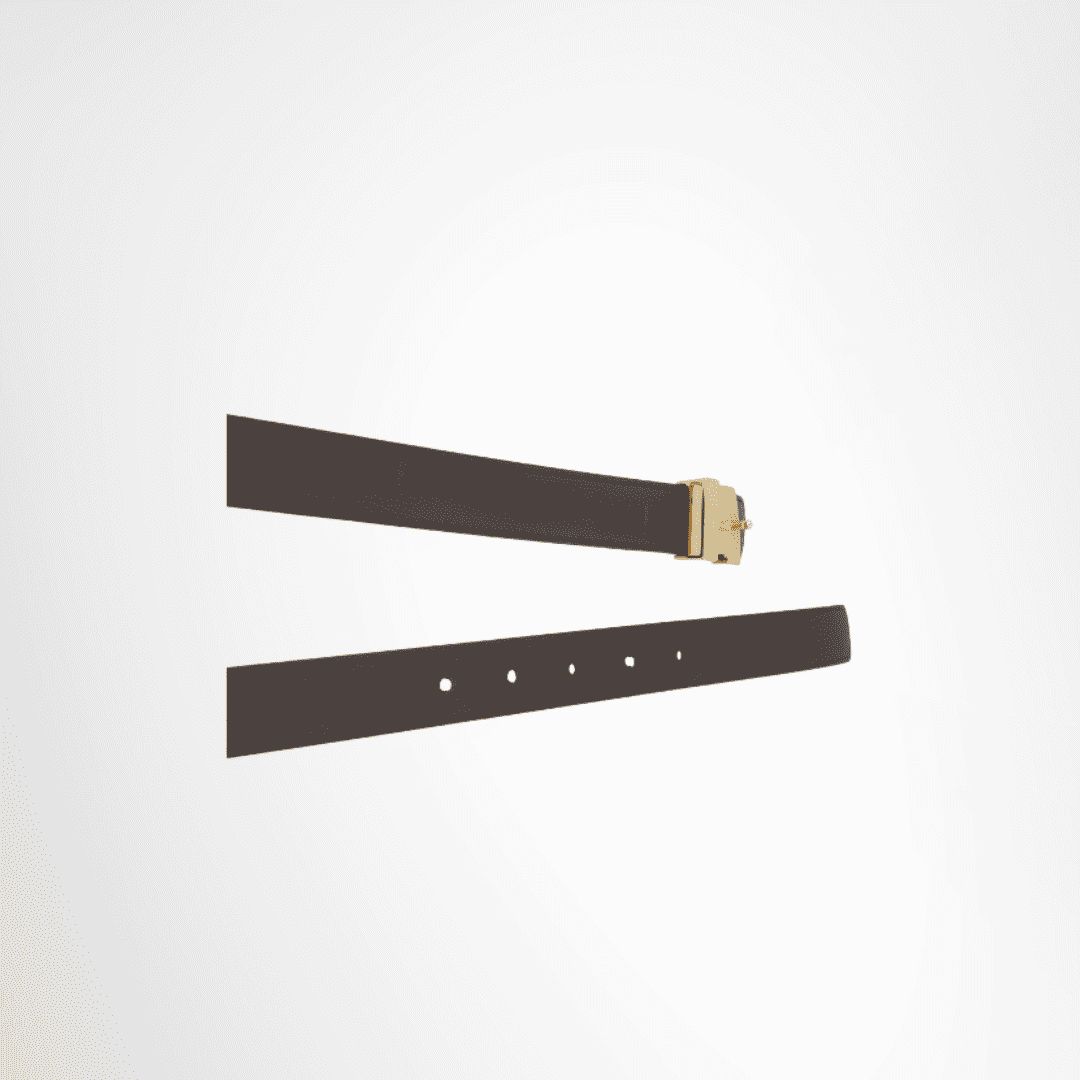 Louis Vuitton Damier Ebene LV Initiales Belt – 80 cm