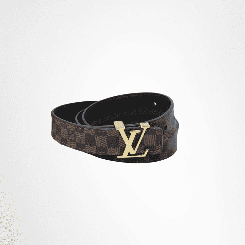 Louis Vuitton Damier Ebene LV Initiales Belt – 80 cm