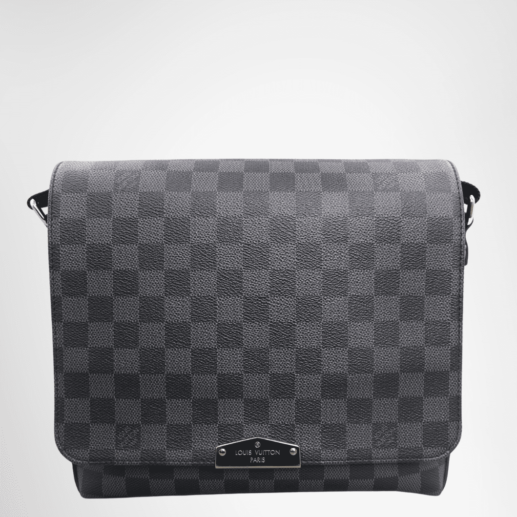 Louis Vuitton District PM NV2 Damier Graphite Messenger Bag