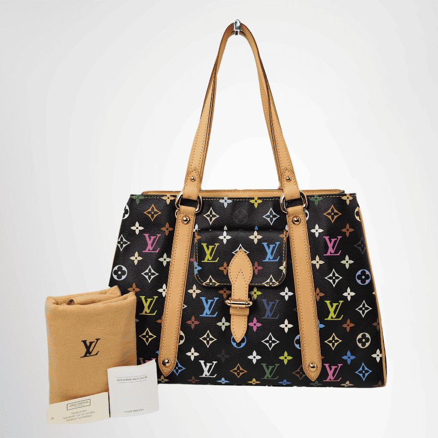 Louis Vuitton Monogram Multicolore Aurelia MM Tote Bag