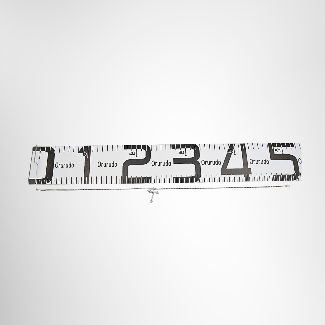 Platimun Cross Necklace