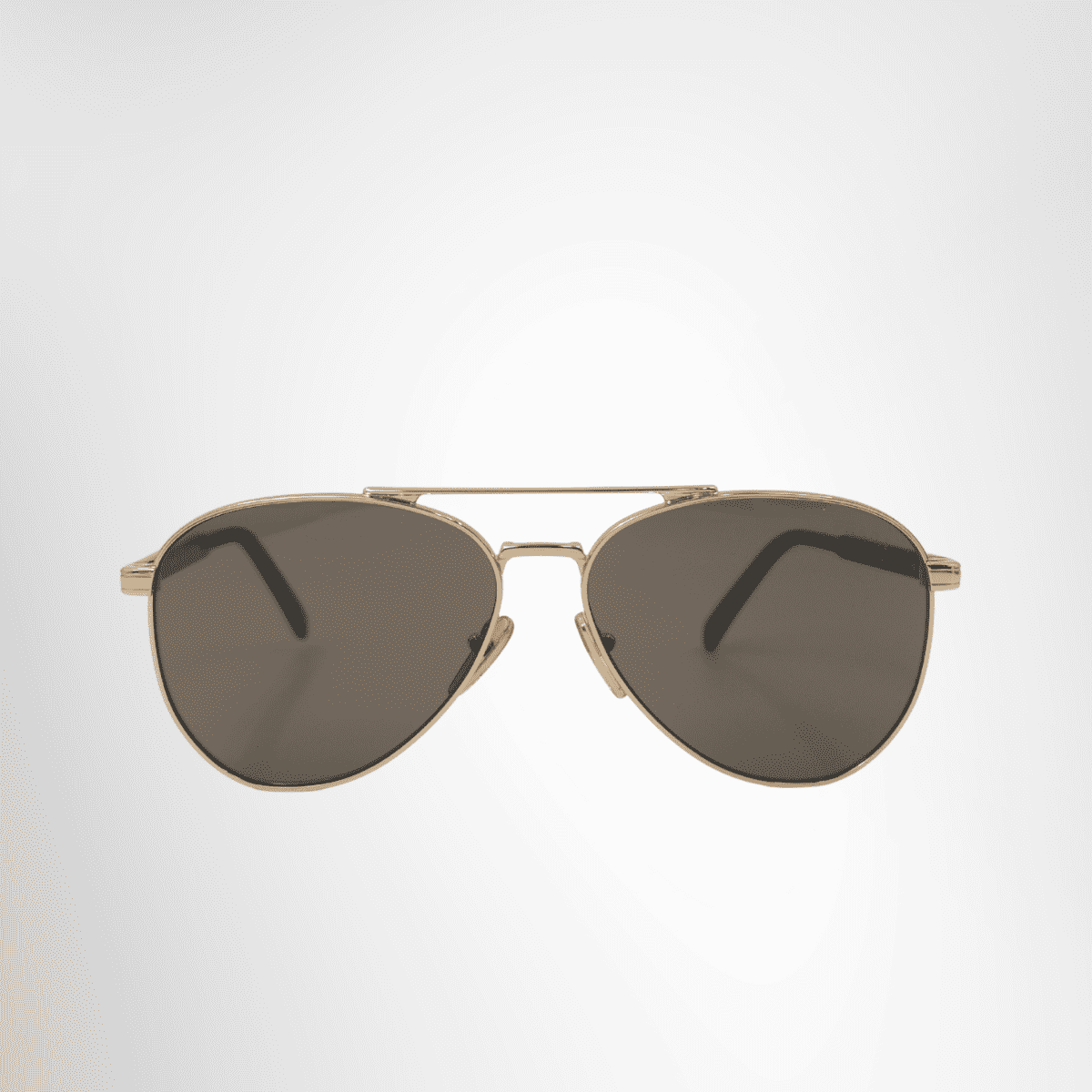Prada Gold Frame Aviator Sunglasses – Pre-Owned Luxury Brand Eyewear – Antonio & Co Front Page