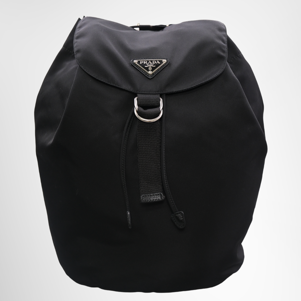 Prada Black Re-Nylon Backpack