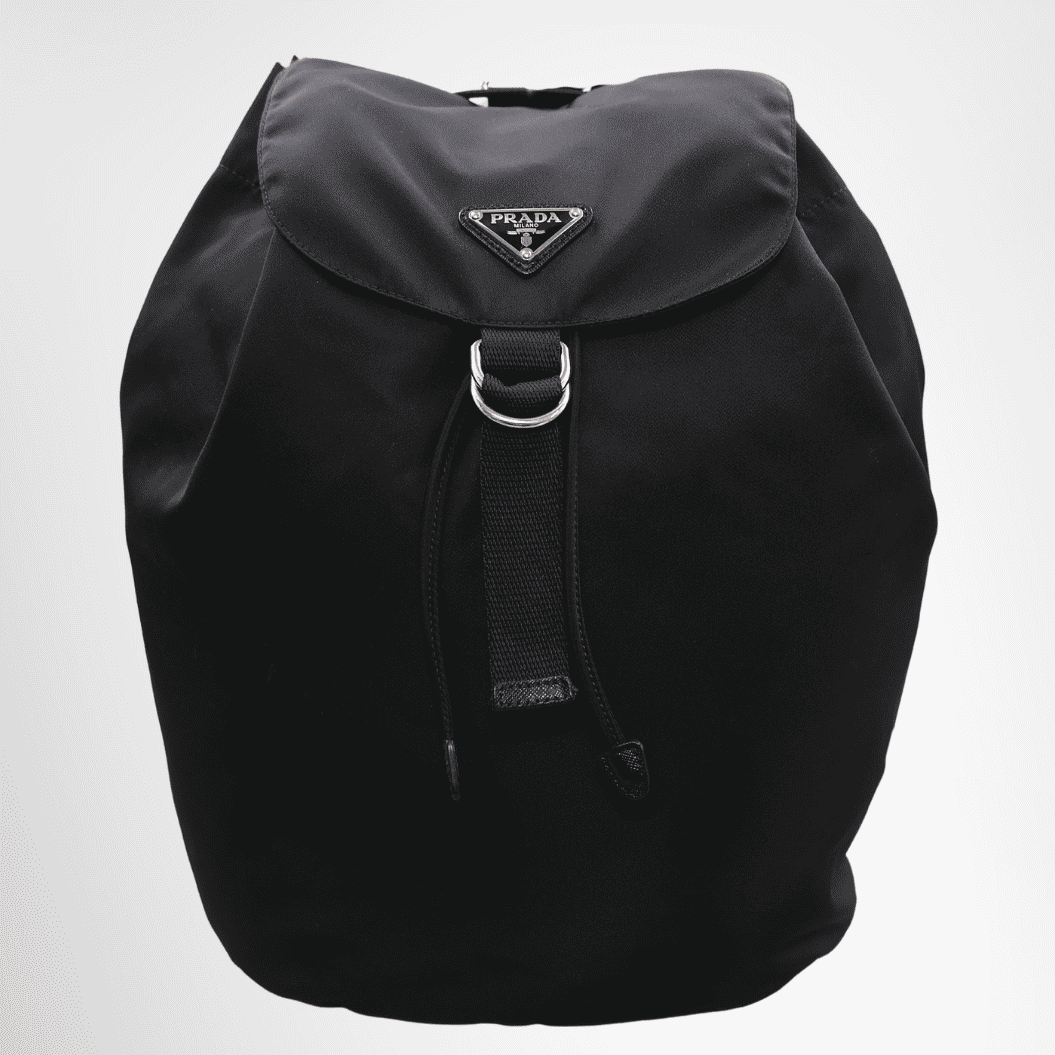 Prada Black Re-Nylon Backpack