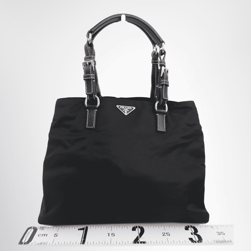Prada Black Nylon Tote Bag