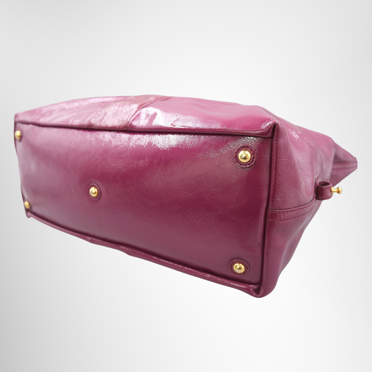 Yves Saint Laurent Easy Tote Bag in Fuchsia - Patent Leather