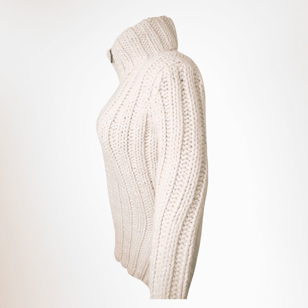 Saint Laurent Paris Zip Sweater