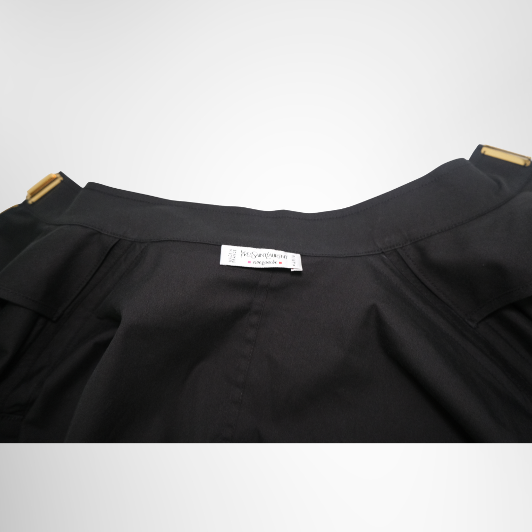 Saint Laurent Black Long Sleeve Top – Pre-Owned Luxury Apparel – Antonio & Co – Tag