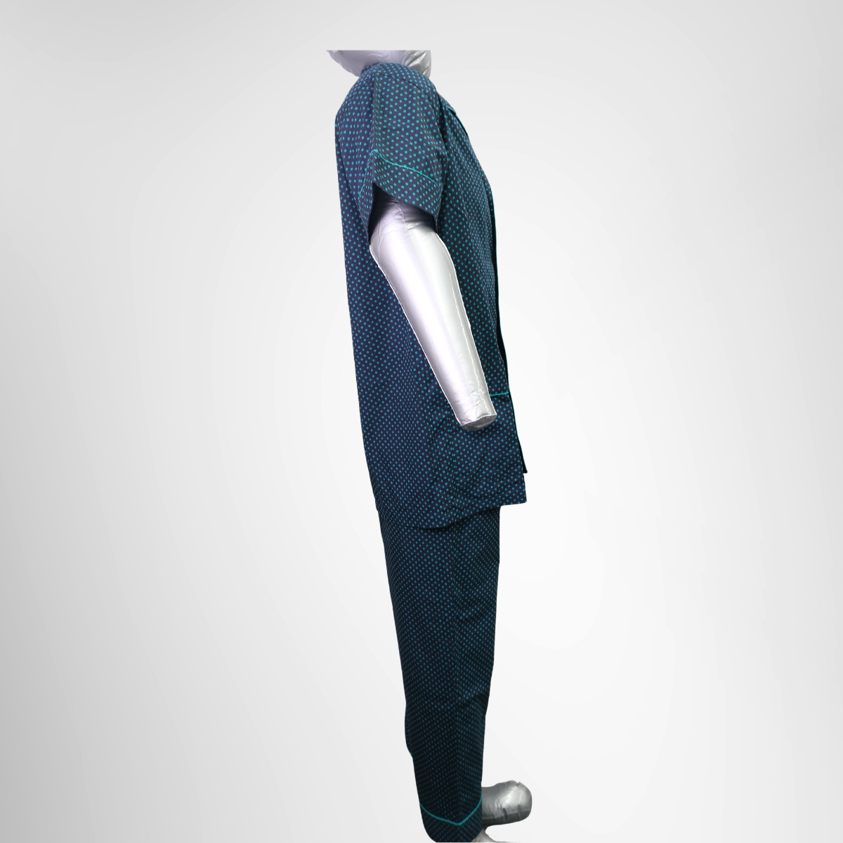 Saint Laurent YSL Logo Embroidery Pajamas – Pre-Owned Luxury Apparel – Antonio & Co –Left Corner