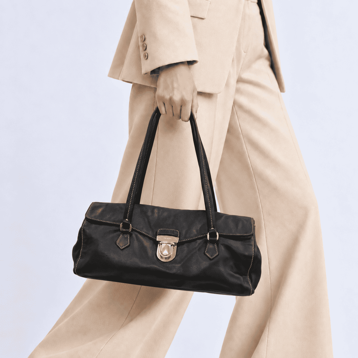 Prada Vitello Daino Easy Bag