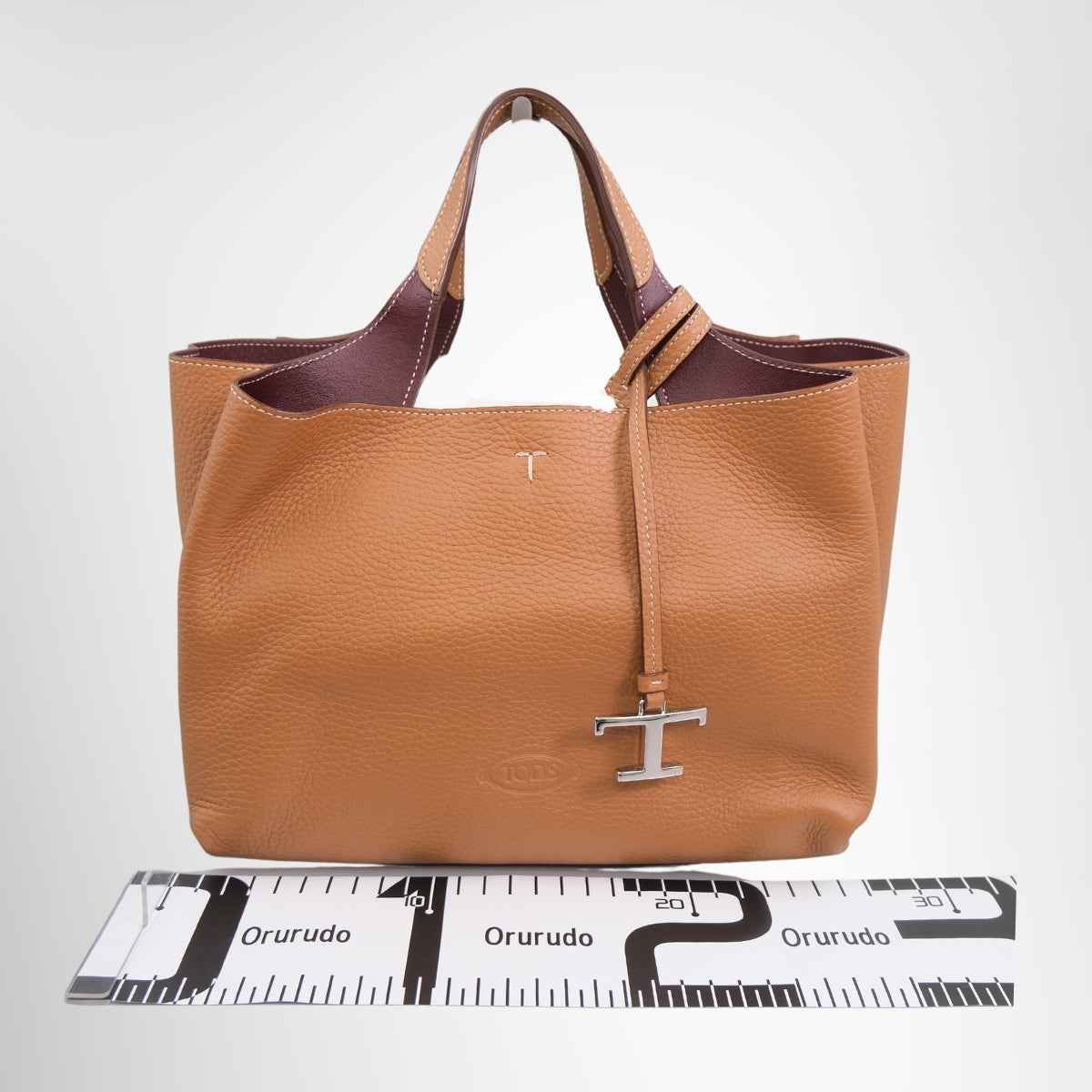 Tod’s Mini T Timeless 2-Way Shoulder Bag – Brown