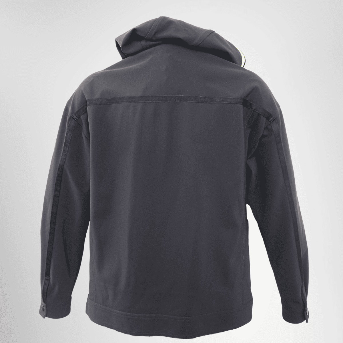 Valentino Black Nylon V-Logo Jacket – Pre-Owned Luxury Apparel – Antonio & Co Back View
