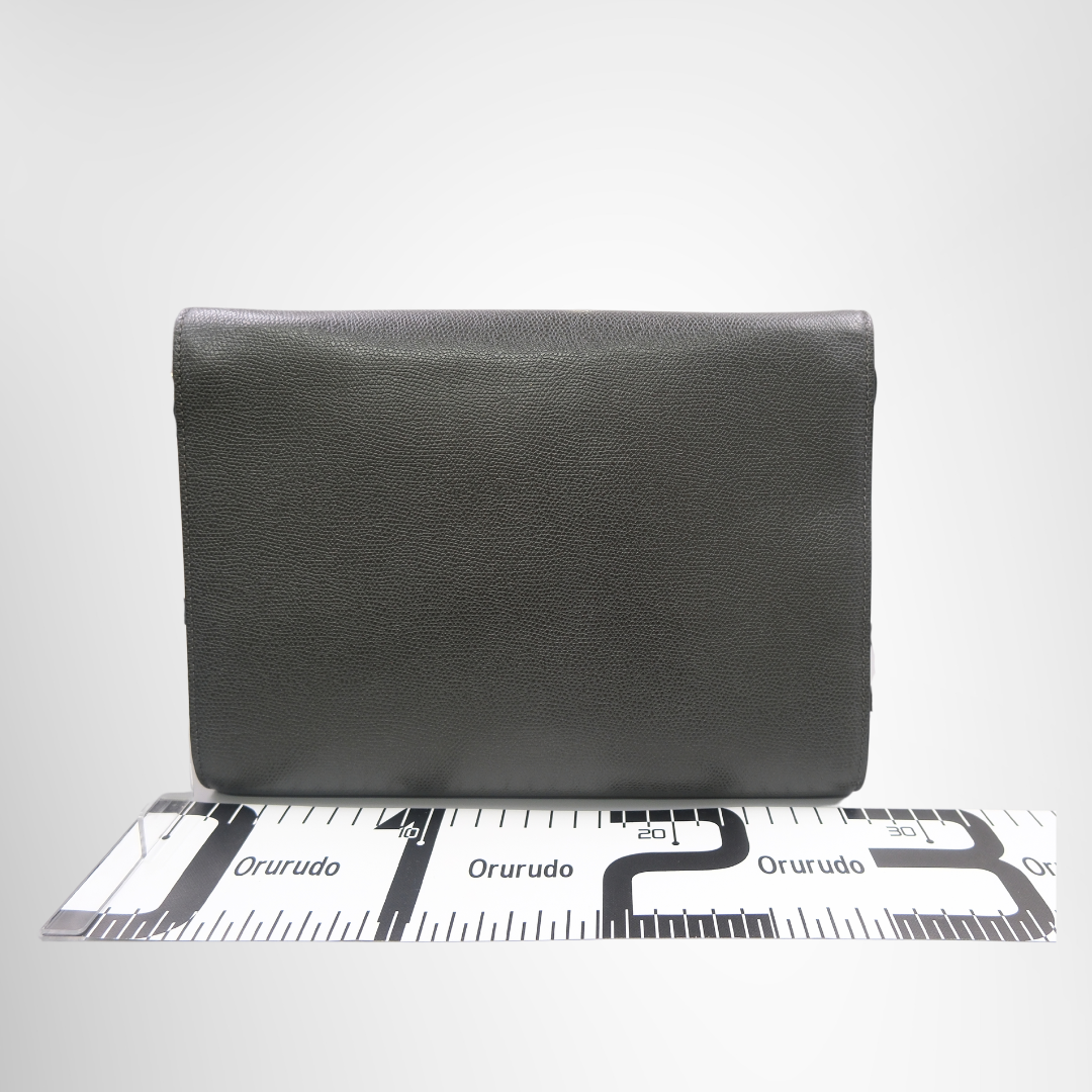 Valextra Iside Sling Shoulder Bag - Gray