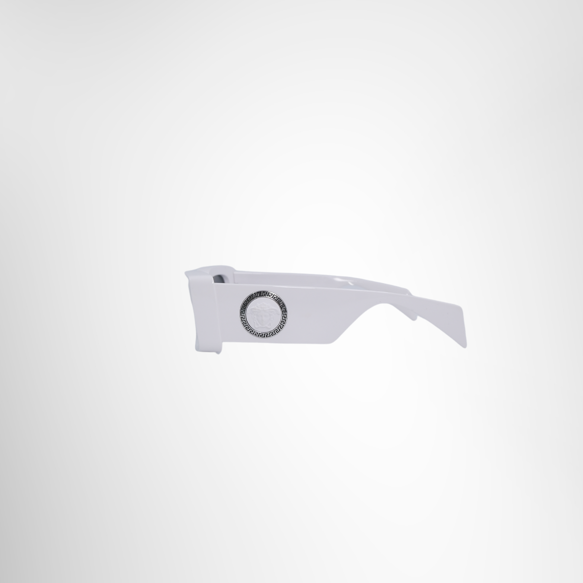 Versace Rectangle Frame Sunglasses – Pre-Owned Luxury Eyewear – Antonio & Co – Exterior Side View