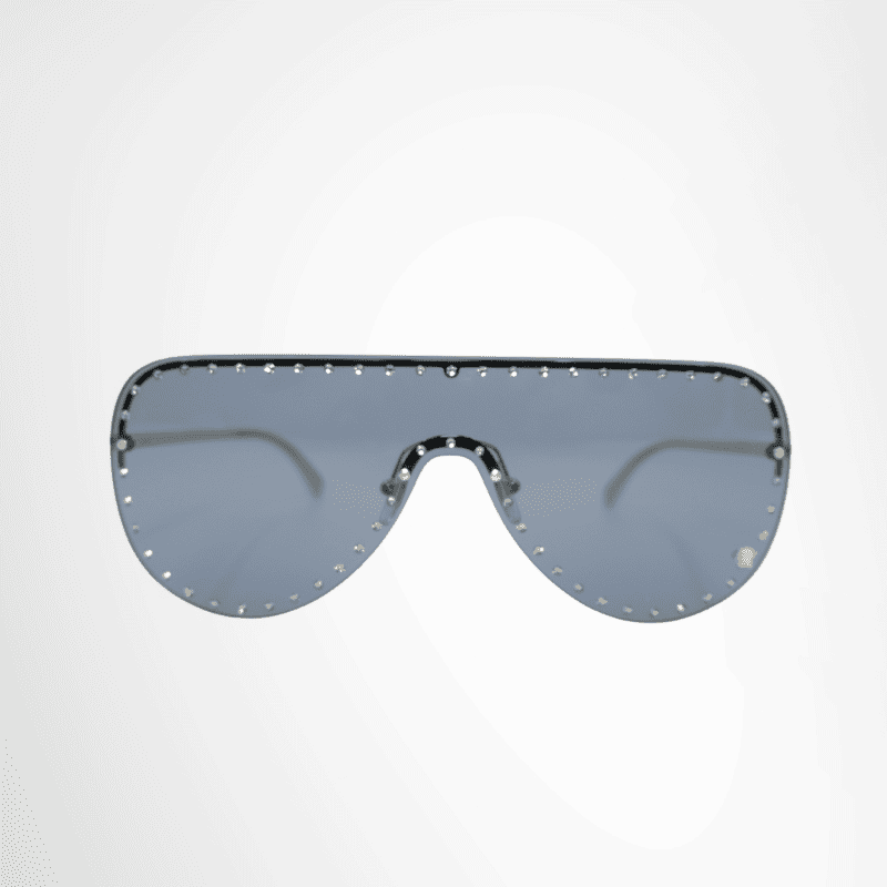 Versace VE2230B Studded Shield Sunglasses