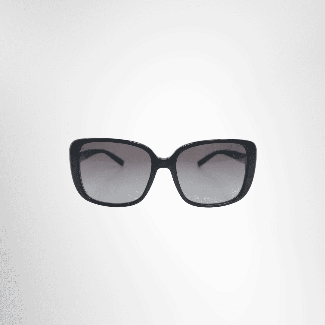 Versace Preowned Luxury Sunglasses VE4357 Black Grey Gradient Sunglasses Front View
