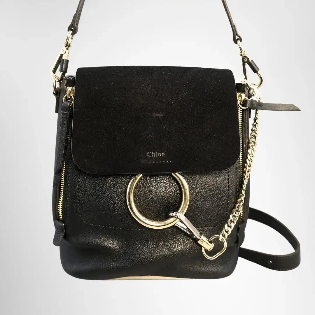 Chloé Faye Backpack - Black