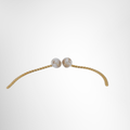 18K Gold Dangling Earrings – Pre-Owned Luxury Accessories – Antonio & Co Back View