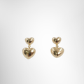 18K Gold Heart Earrings – Pre-Owned Luxury Accessories – Antonio & Co Front Page