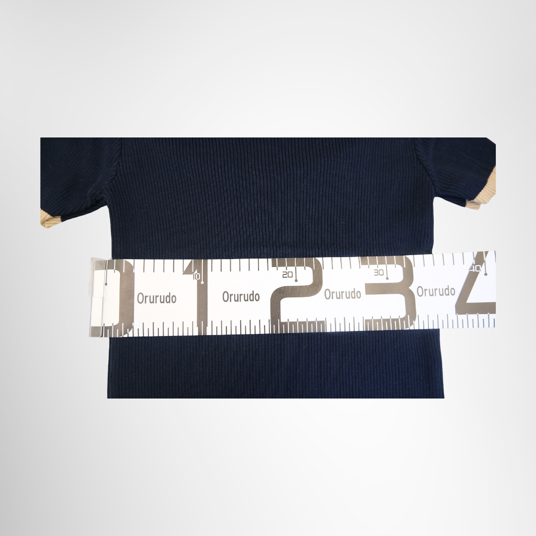 Dolce & Gabbana Short Sleeve Ribbelshirt