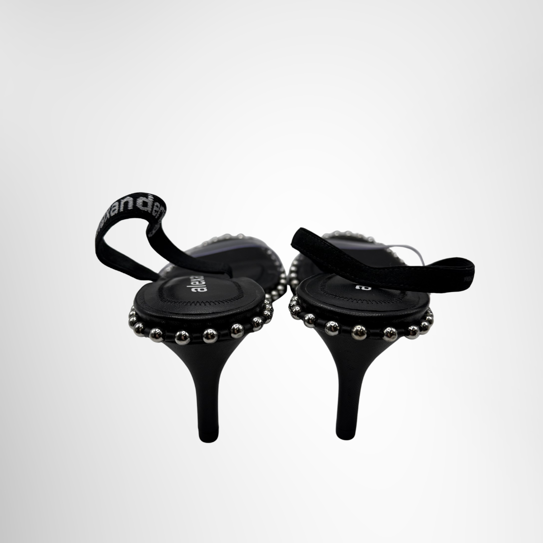 Alexander Wang Preowned Luxury Sandal Nova Slingback Sandal Back View