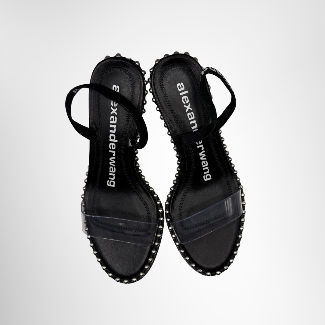 Alexander Wang Preowned Luxury Sandal Nova Slingback Sandal Top View
