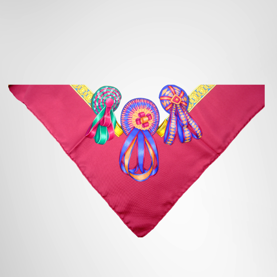 Les Rubans du Cheval Silk Scarf