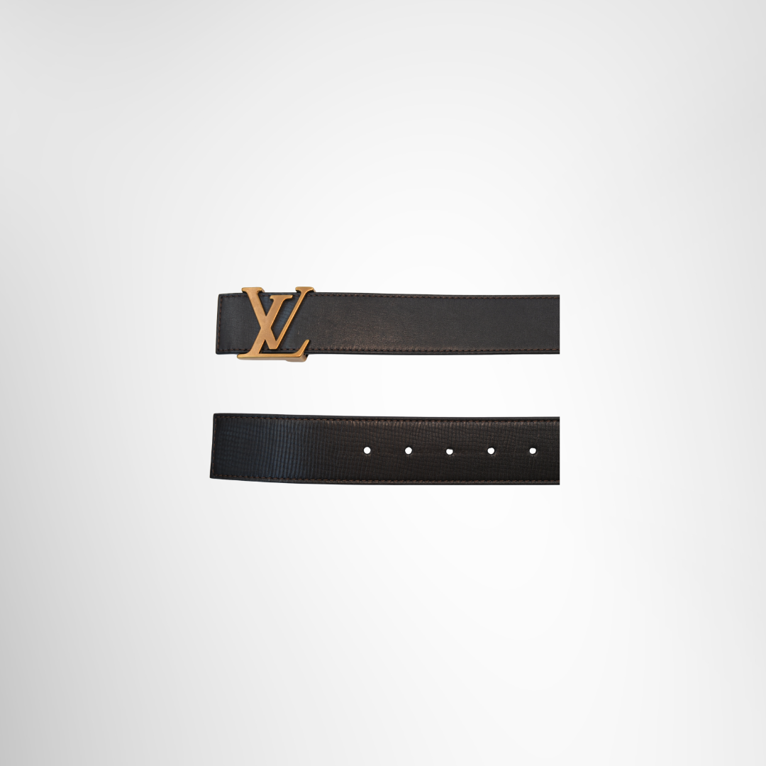 LOUIS VUITTON Leather Initiales Belt