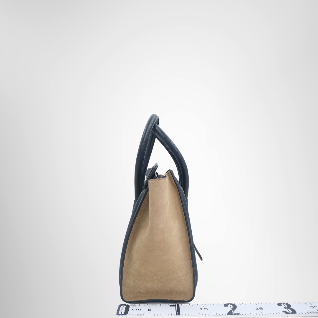Tricolor Luggage Yellow