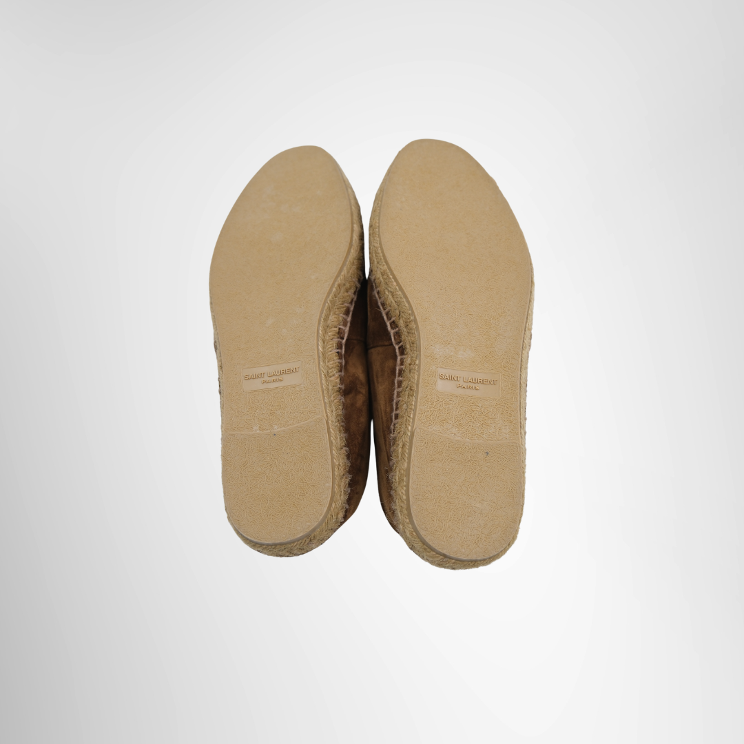 Espadrilles Suede Slip-on Logo Shoes