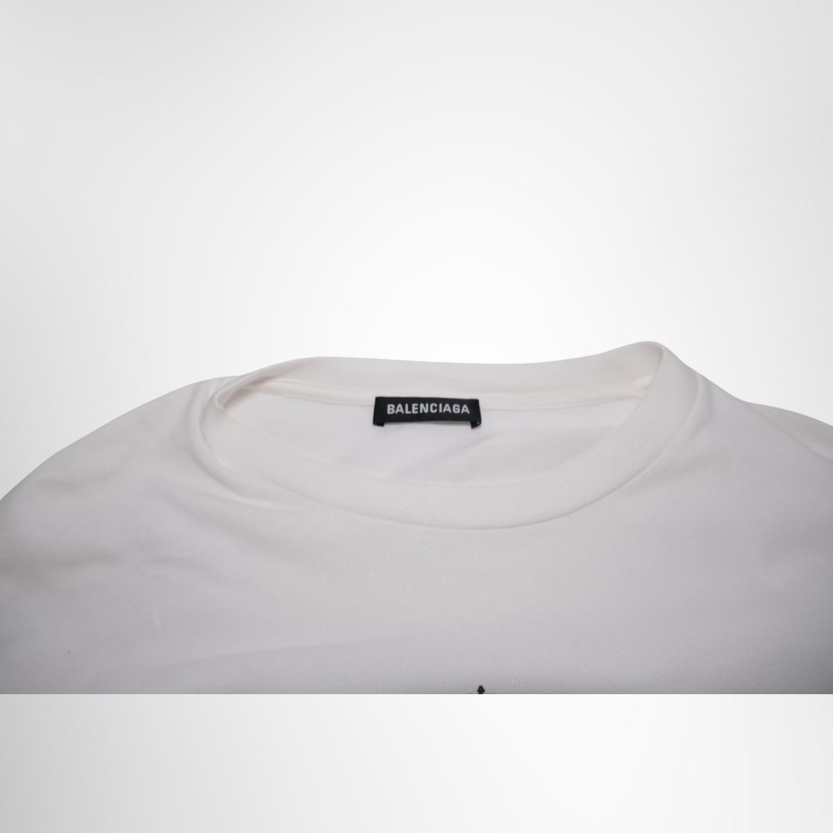 Balenciaga White Shirt – Pre-Owned Luxury Apparel – Antonio & Co – Tag
