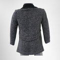 Balenciaga Tweed Coat – Pre-Owned Luxury Brand Apparel – Antonio & Co Back View