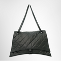 Balenciaga Black Quilted Leather Crush Chain Bag – Pre-Owned Luxury Brand Bags – Antonio & Co Front Page 