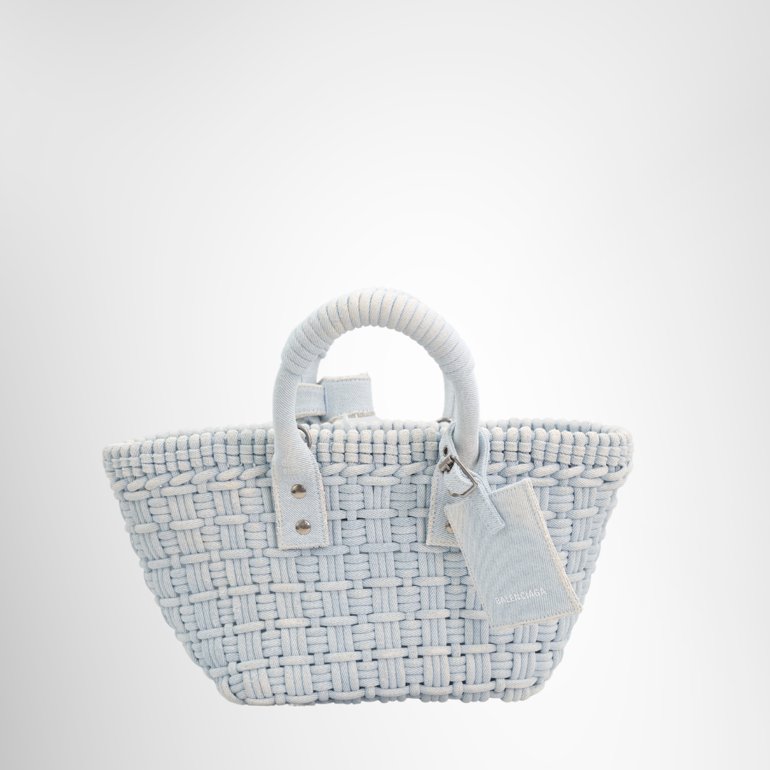 Balenciaga Preowned Luxury Bag Bistro Bucket Front View