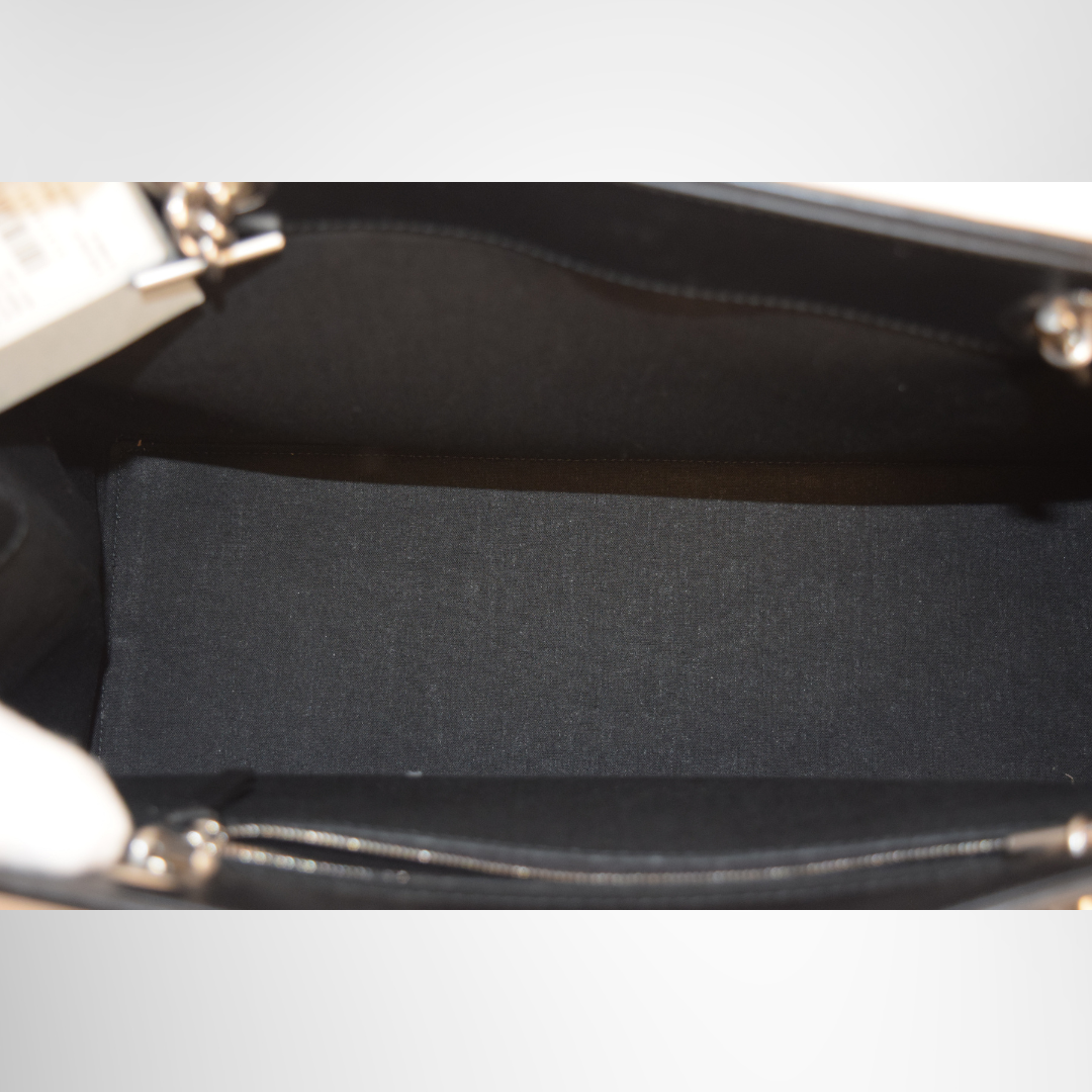 Balenciaga Preowned Luxury Bag Duty Free Medium Canvas Tote Bag Interior View