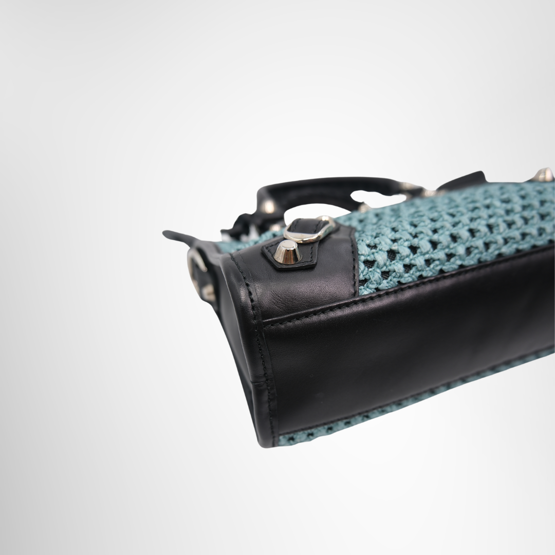 Balenciaga Preowned Luxury Bag Mini City Bottom View 2