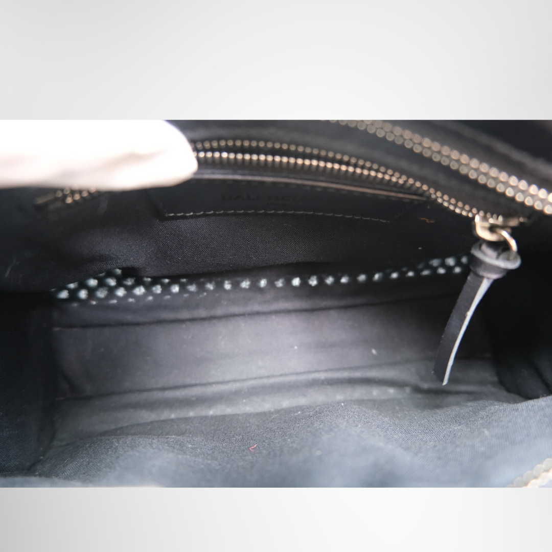 Balenciaga Preowned Luxury Bag Mini City Interior View