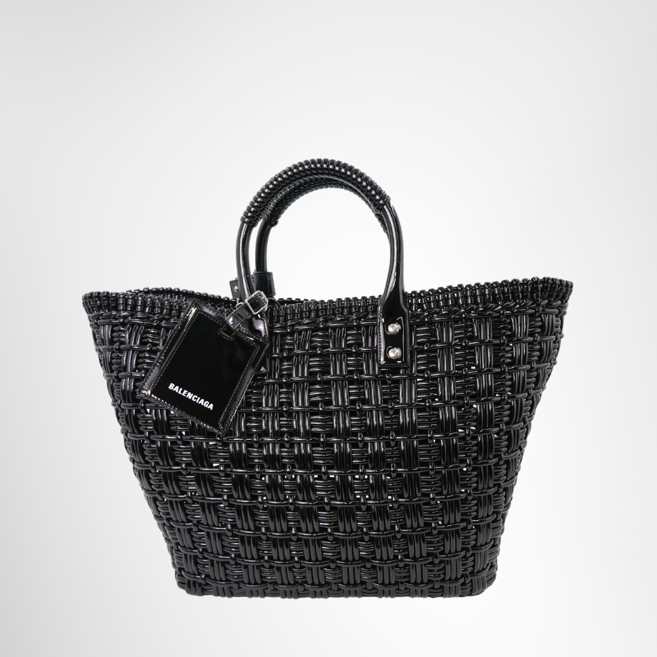 Balenciaga Preowned Luxury Black Bistro S Basket Bag Front Page - Antonio & Co.
