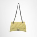 Balenciaga Preowned Luxury Crush Small Quilted Chain Bag Front Page