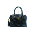 Bally Preowned Luxury Quilted Leather Handbag Front View