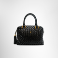 Bally Preowned Luxury Quilted Leather Handbag Front View 2