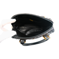Bally Preowned Luxury Quilted Leather Handbag Interior View