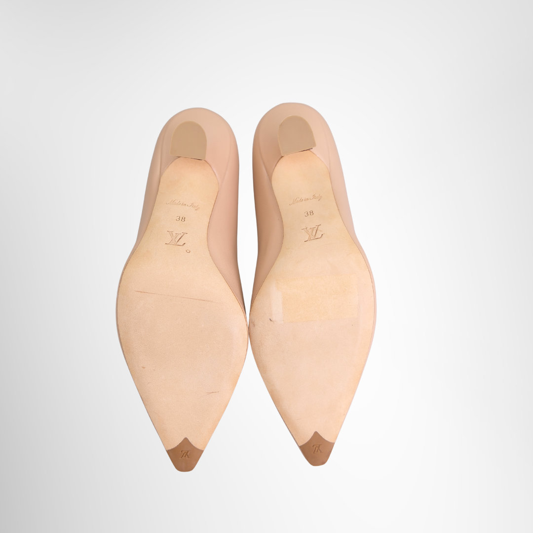 Beige Gala Pumps