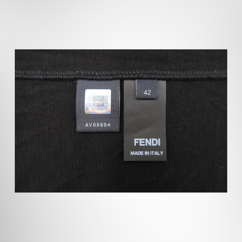 Fendi Black Polo Shirt