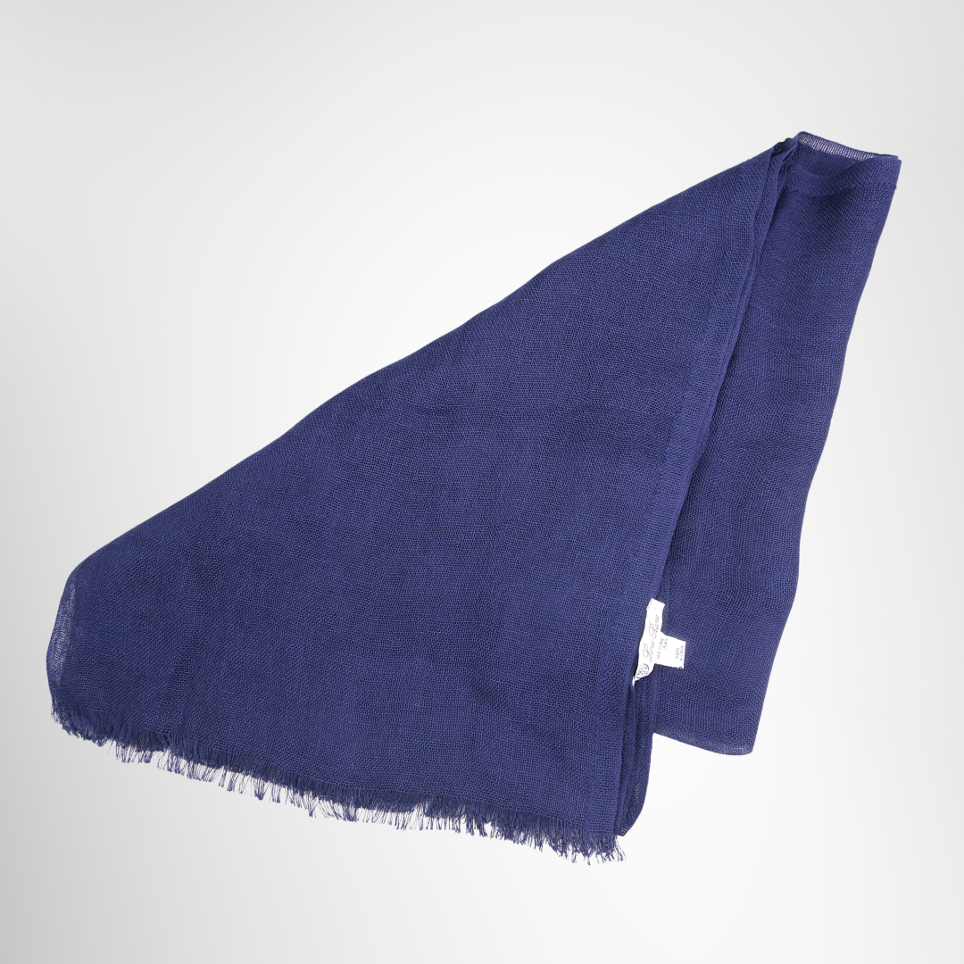 Dark Navy Blue Scarf