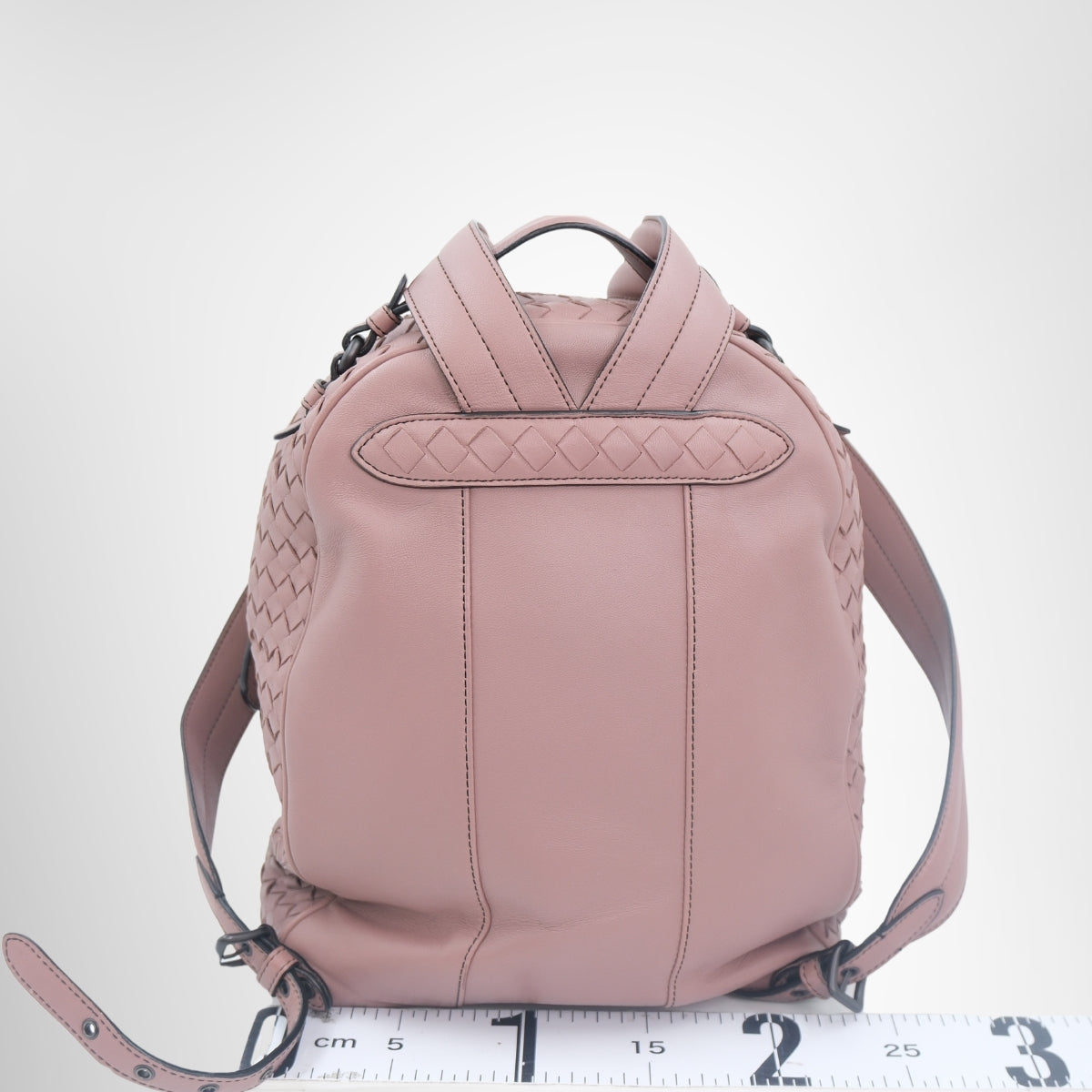 Bottega Veneta Intrecciato Weave Backpack – Pre-Owned Luxury Brand Bags – Antonio & Co Back View