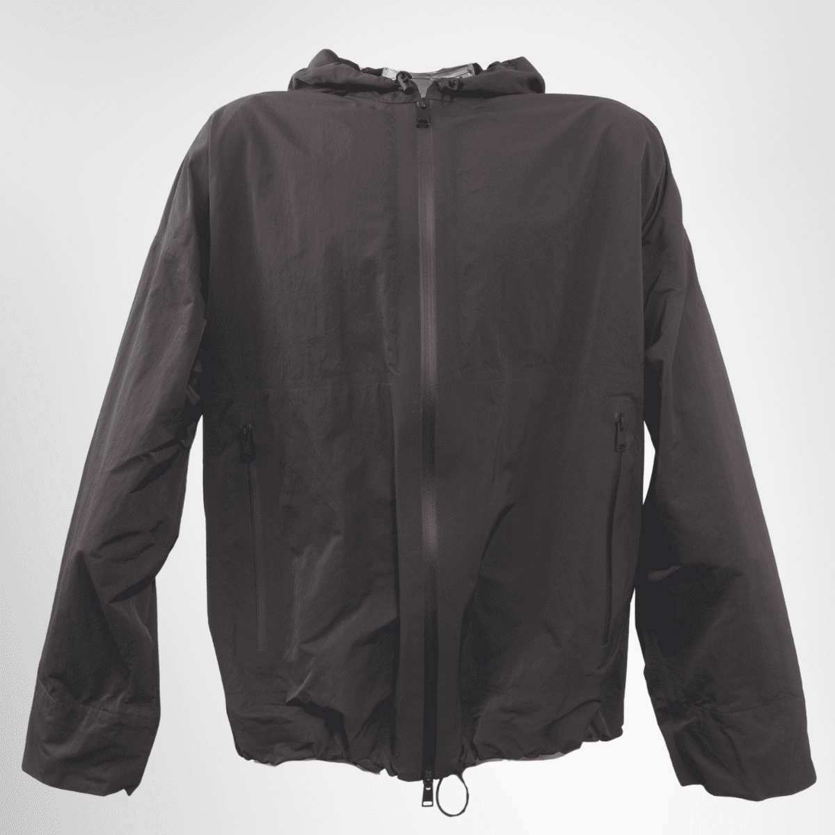 Bottega Veneta Hooded Windbreaker Jacket – Dark Brown